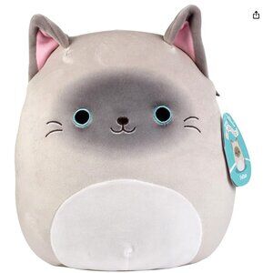 NWT 12" Squishmallow Felton the Siamese Cat